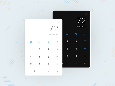 Calculator Design - Day 004 android app calculator collectui colors daily ios screen uichallenge uidesign