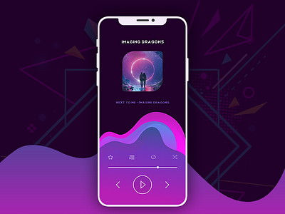 Music Player Design app collectui colors dailyui ios music app music player ui design uidesign ux design