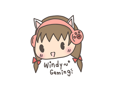 Windy Gaming branding cartoon character character design characterdesign characters drawing drawingart icon icon design logo logo design logodesign windysky