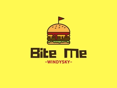 Hamburger: Bite Me Collection designer graphic graphic designer hamburger icon icon design illustrator