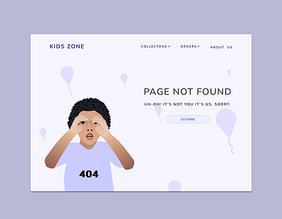 PAGE NOT FOUND! 404 app branding design illustration logo typography ui ux vector