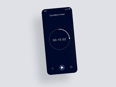 (Daily UI 014) Countdown Timer design illustration logo typography ui ux vector