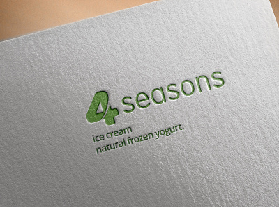 Ice cream branding logo branding logo