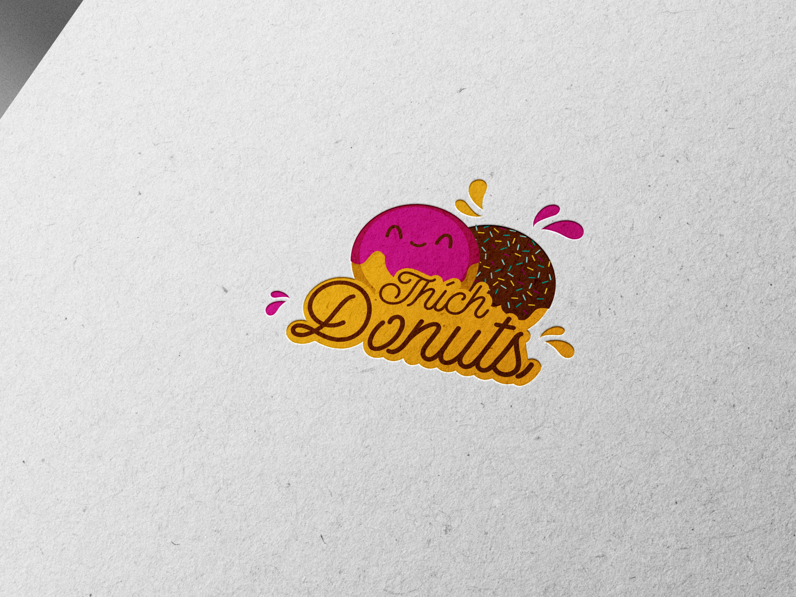 Donut logo by Swings on Dribbble