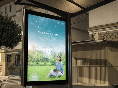 bus stop ads billboard led lamd inside branding real estate