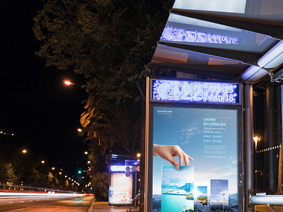 bus stop lcd ads sreen branding real estate