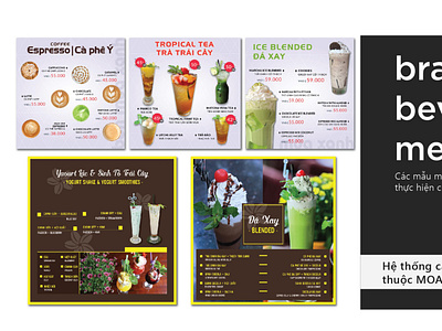 decal banner coffeeshop square menu