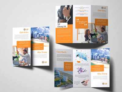 real estate introducing brochure 2 branding brochure real estate vector