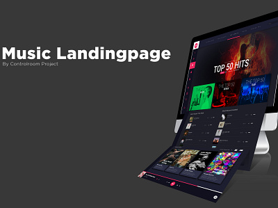 Music Page For Free Download branding design graphic design illustration logo typography ui uiux ux vector