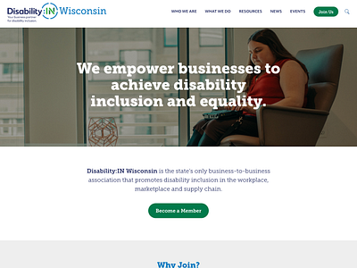 Disability:IN Wisconsin Website Redesign