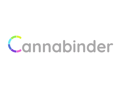 Cannabinder - Full Logo cannabis design logo logo design