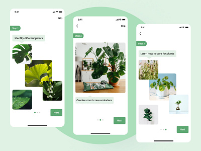 On-boarding plant care app :)