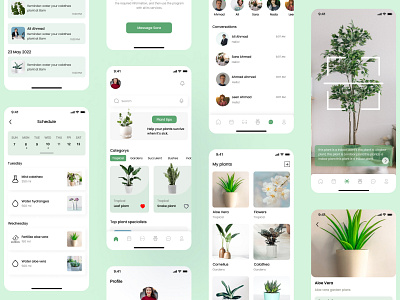 Plant care app :) 2022 app design ecommerce ecommerce business interaction design interface mobile app mobile app uiux mobile ui plant plant care plant care app plant care app home screen plant care mobile app ui uiux uiux design uiux plant care app ux