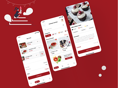 Cake app (Redesign) :)