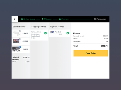 Checkout Process Shot (Final Step)- Daily UI #002 buy checkout credit card e commerce interaction payment paypal products purchase ui ux web webdesign