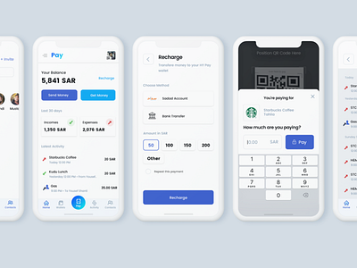 Pay App concept bank expenses friends incoms iphone money payment app transactions transfer ui ui ux wallet