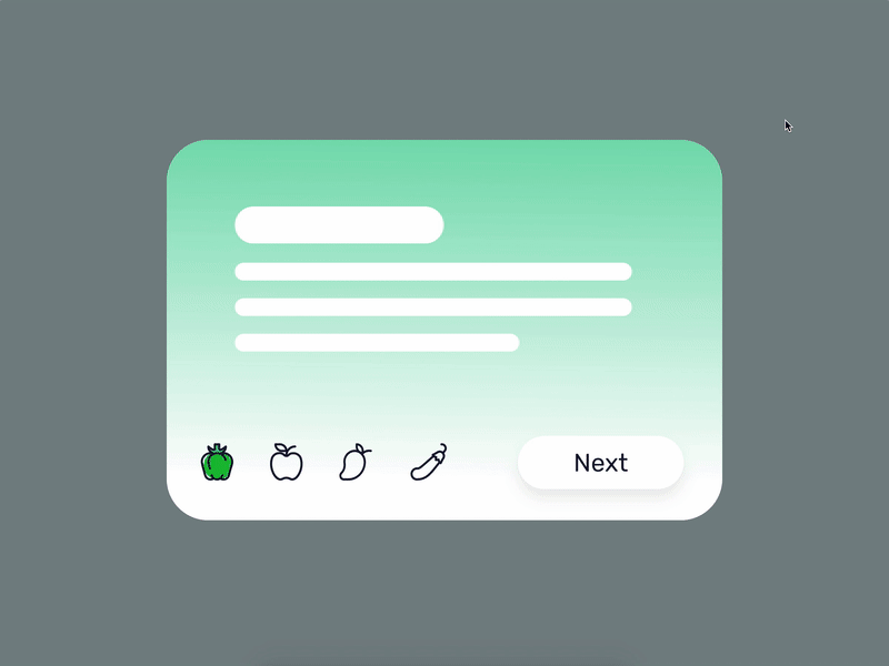 🍎 Onboarding Interactions