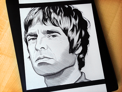 Noel Gallagher Drawing