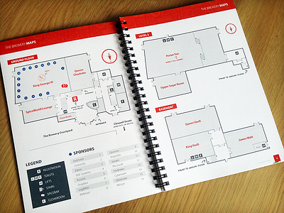 SpiceWorld Map branding brochure event guide illustration illustrator leaflet map print print design red spiceworld