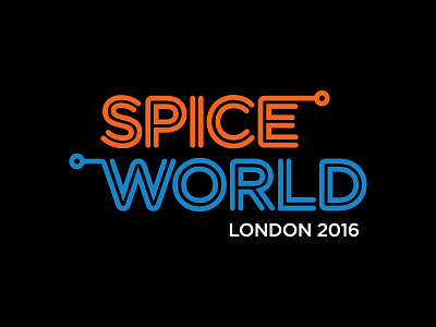 SpiceWorld Tee Design gotham london neon orange spiceworld t shirt tech tee wire