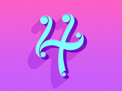 36 days of type – number 4