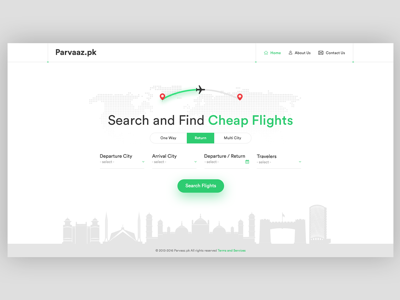 First shot on Dribble! airplane clean design header minimal uiux web |