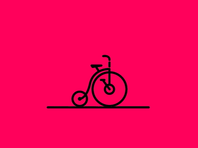 Bicycle - "Phone home!" animation bicycle gif icon loop motion ui