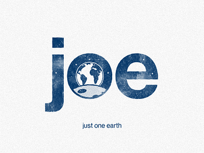 just one earth - logo design