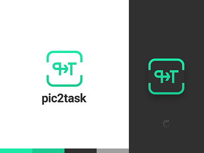pic2task app icon app app branding design graphic design icon identity logo design mobile typography ui