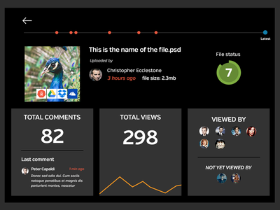 Insights Versions analytics dashboard versions