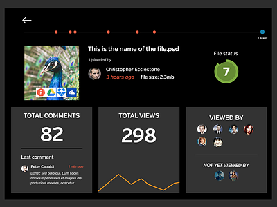 Insights Versions analytics dashboard versions