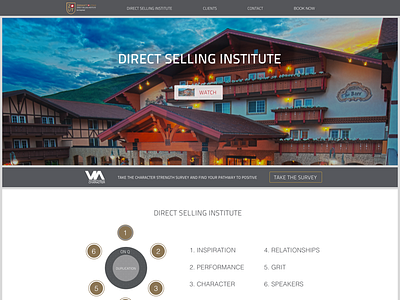 Website ui visual design web website