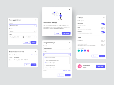 Modal windows user interface by Fojin on Dribbble