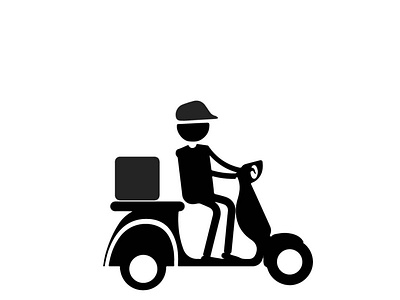 Delivery icon in Illustrator