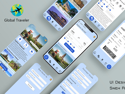 Global Traveler App UI
