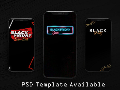 Black Friday Story Template graphic design photo photoshop psd story templete