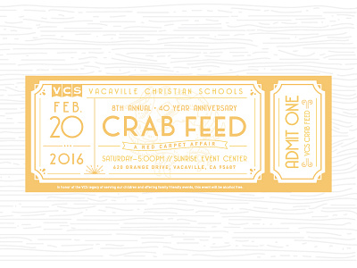 Crab Feed Golden Ticket