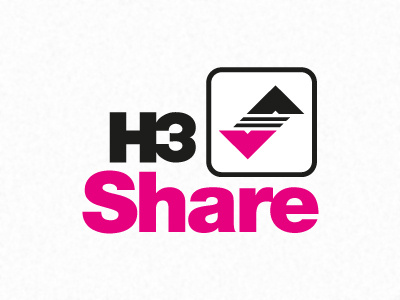 File Sharing Service Logo black download file sharing icon logo magenta upload