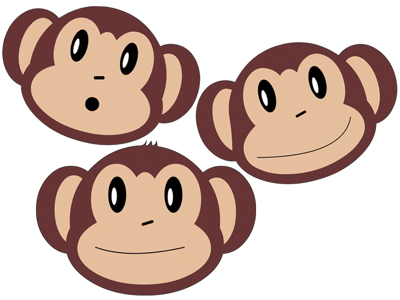 Monkeys by Paul Mullett on Dribbble