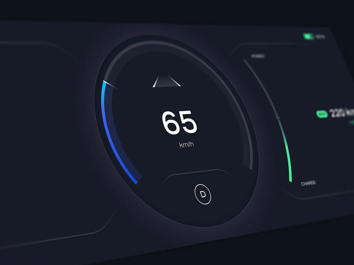 Sleek Dashboard UI Design for Automotive Websites