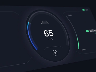 Dashboard UI automotive design prototype interface animation app automotive car design display ev graphic design hmi interaction interface motion ui ux