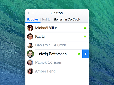 Chaton (Gtalk client for Mac)