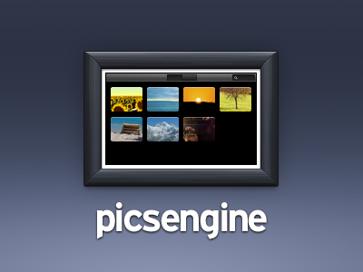 Picsengine 4 Logo icon logo picsengine