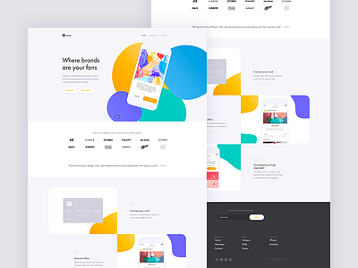 Wrapp.com by Jesper Dahlqvist on Dribbble