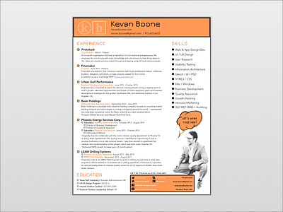 My Resume_Kevan Boone