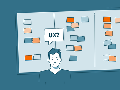 UX design challenges agile character post it scrum ux ux designer