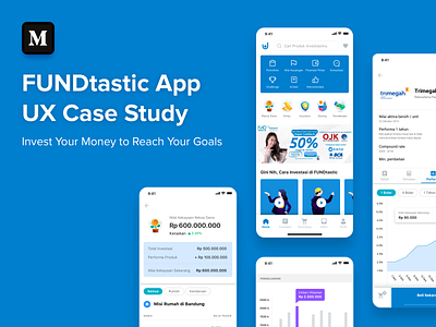 FUNDtastic App UX Case Study case study finance finance app fintech investment investment app medium mutual funds ui ux