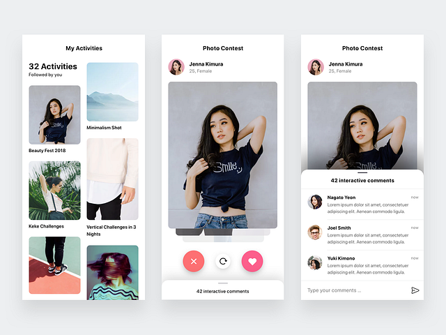 Photo Contest by Rizqi Hanafi on Dribbble