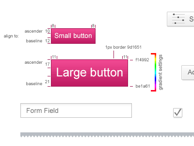 Button Style buttons design interface ui website