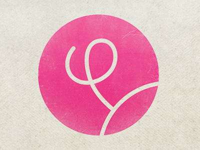sizzlepig light background design identity logo pink typography